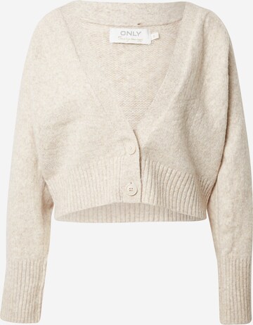 ONLY Knit cardigan 'Macadamia' in Beige: front