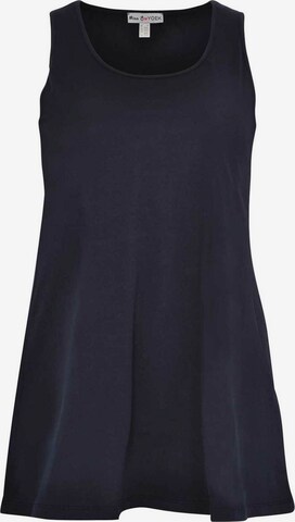 Yoek Top in Blauw: voorkant