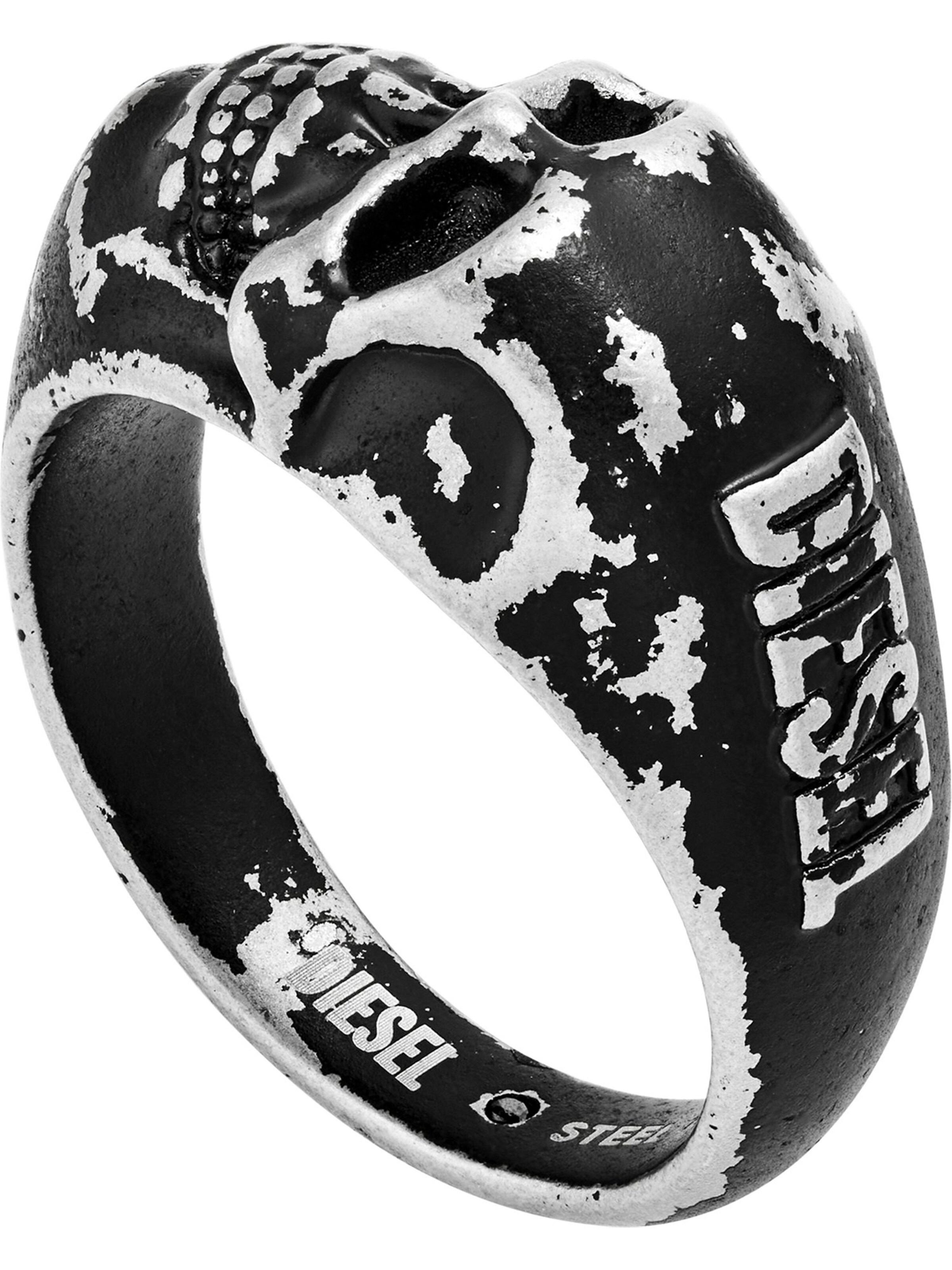 DIESEL Ring in Black