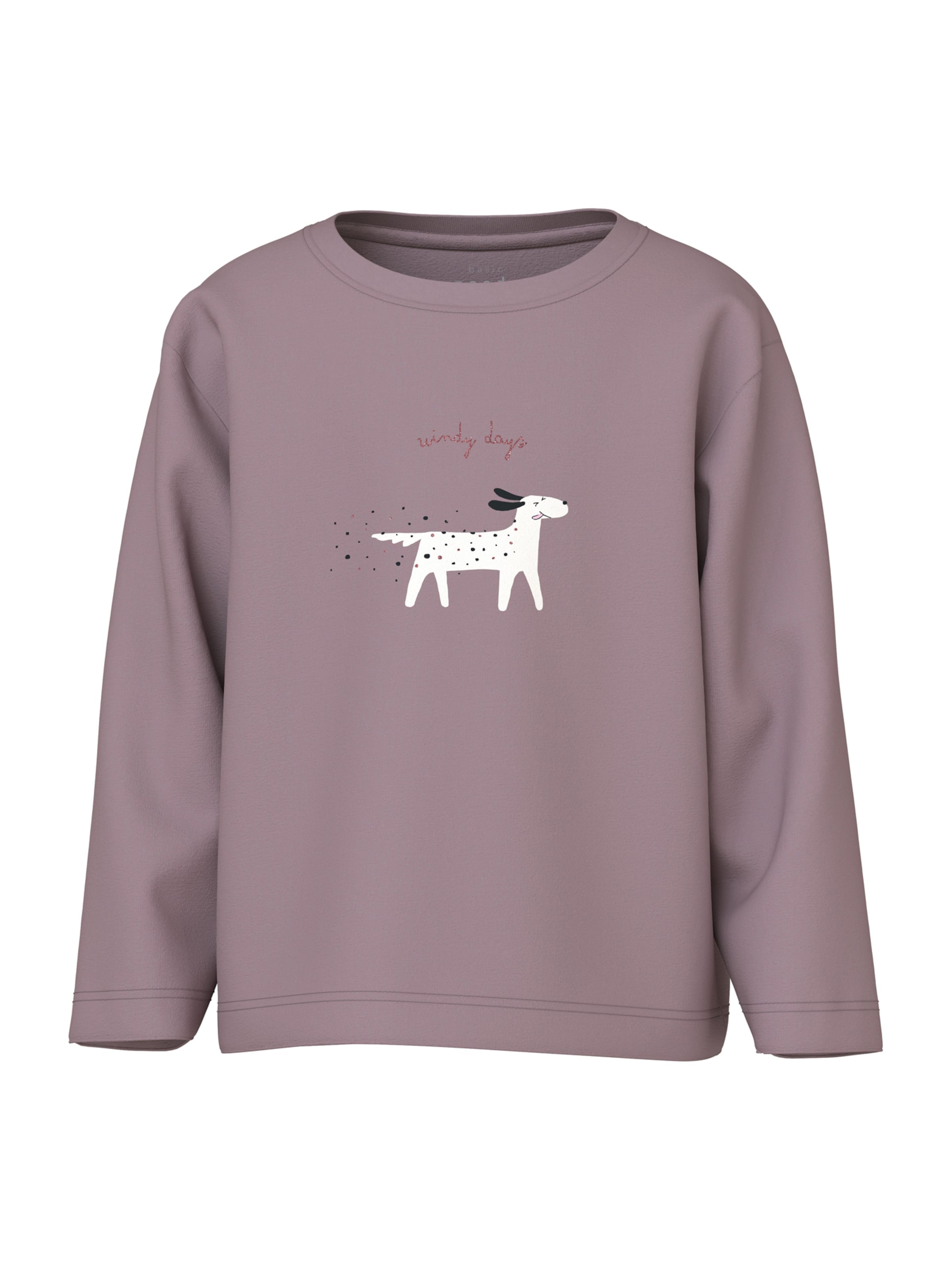 NAME IT Koszulka 'NMFVEEN' w kolorze fioletowy: przód