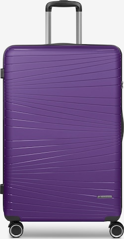 Trolley 'Dallas 3.0' di Franky in lilla: frontale