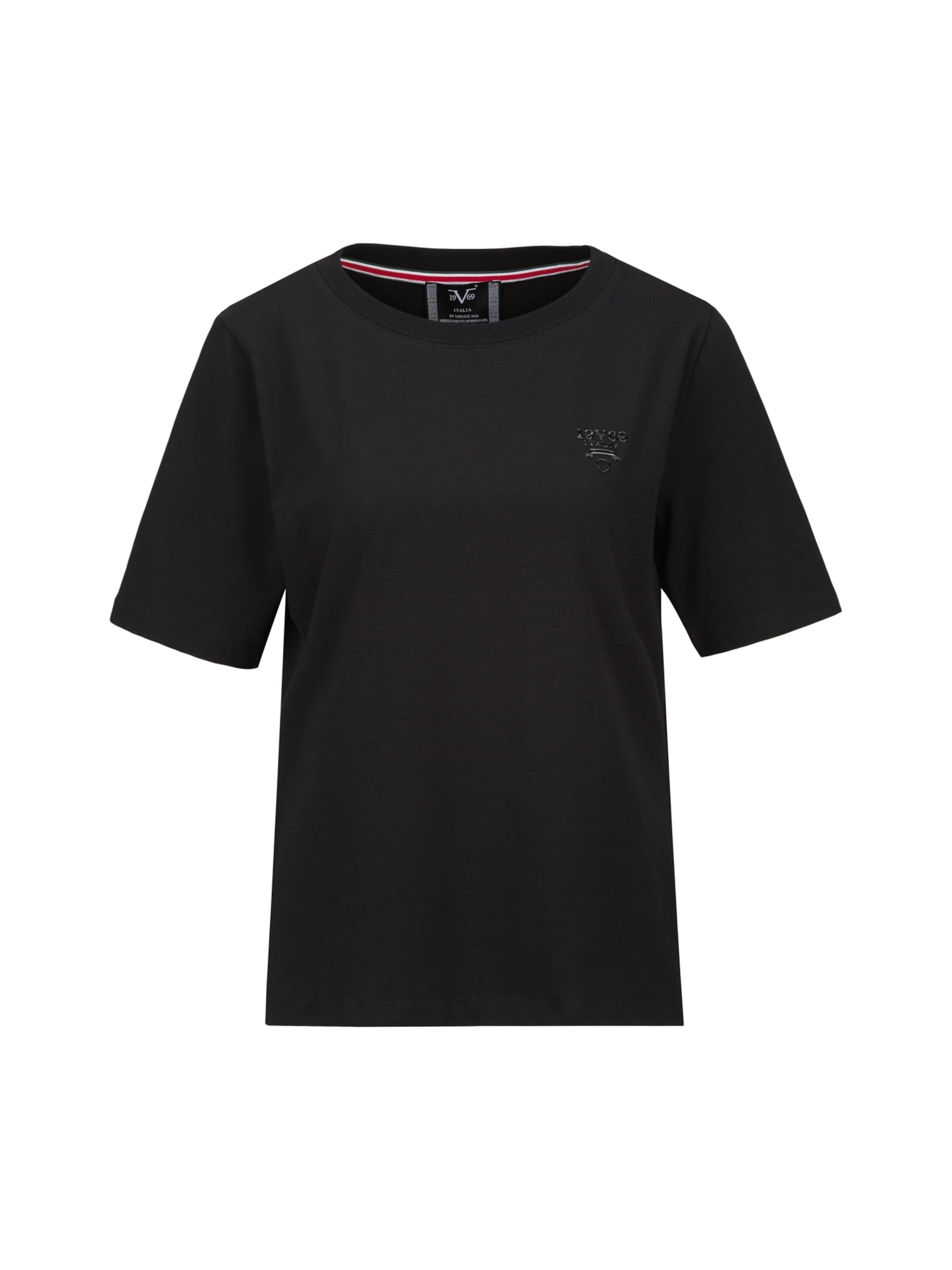 T-shirt 'Bellara' 19V69 ITALIA en noir : devant