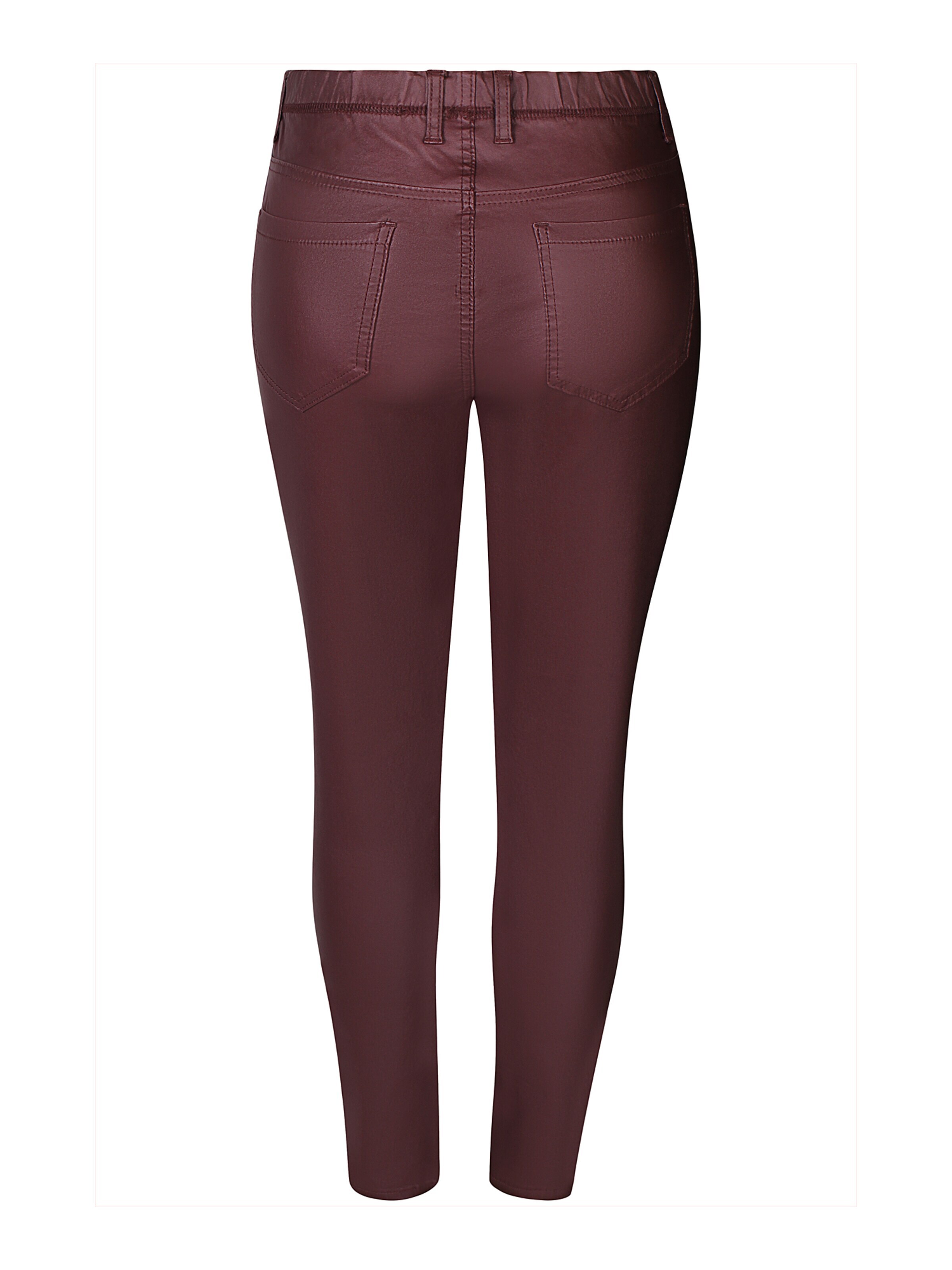 ze-ze Slimfit Jeggings 'Dixie 208' in Rood