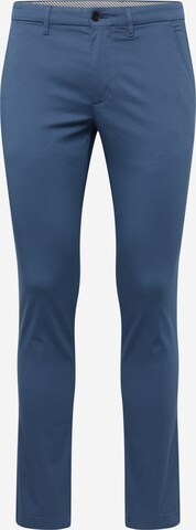 TOMMY HILFIGER - Calças chino 'Bleecker' em azul: frente