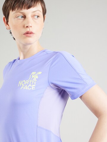 THE NORTH FACE Функционална тениска 'SUNRISER' в лилав