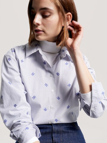 TOMMY HILFIGER Blouse 'Ithaca' in Blauw