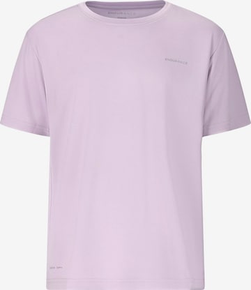 T-Shirt 'Vernon V2 Jr. Performance SS Tee' ENDURANCE en rose : devant