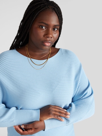 ONLY Carmakoma Sweater 'New Adaline' in Blue