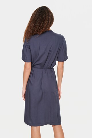 SAINT TROPEZ - Vestido 'Vivia' en azul