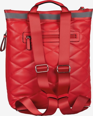 TOM TAILOR Backpack 'Mica' in Red