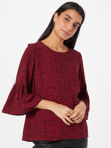 ABOUT YOU Blouse 'Maren' in Rood: voorkant