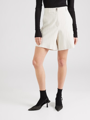 FIVEUNITS Wide Leg Shorts 'Laura' in Beige: predná strana