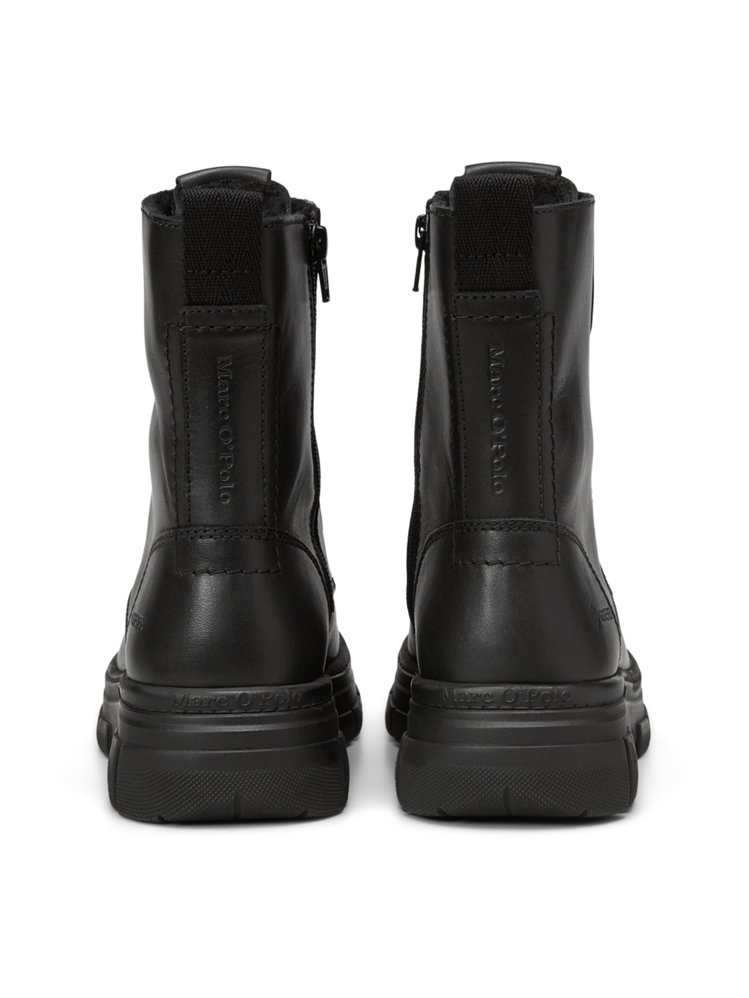 Marc O'Polo Lace-Up Ankle Boots 'Josy' in Black