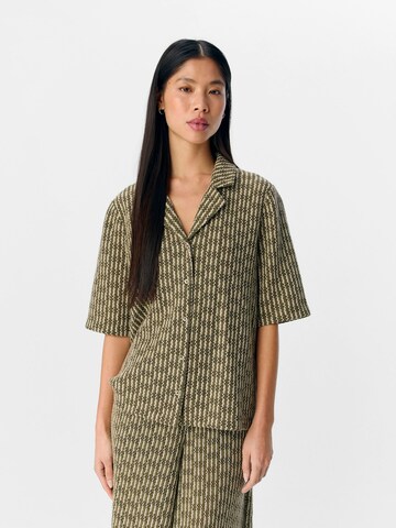 Cardigan 'OBJIsja' OBJECT en vert : devant
