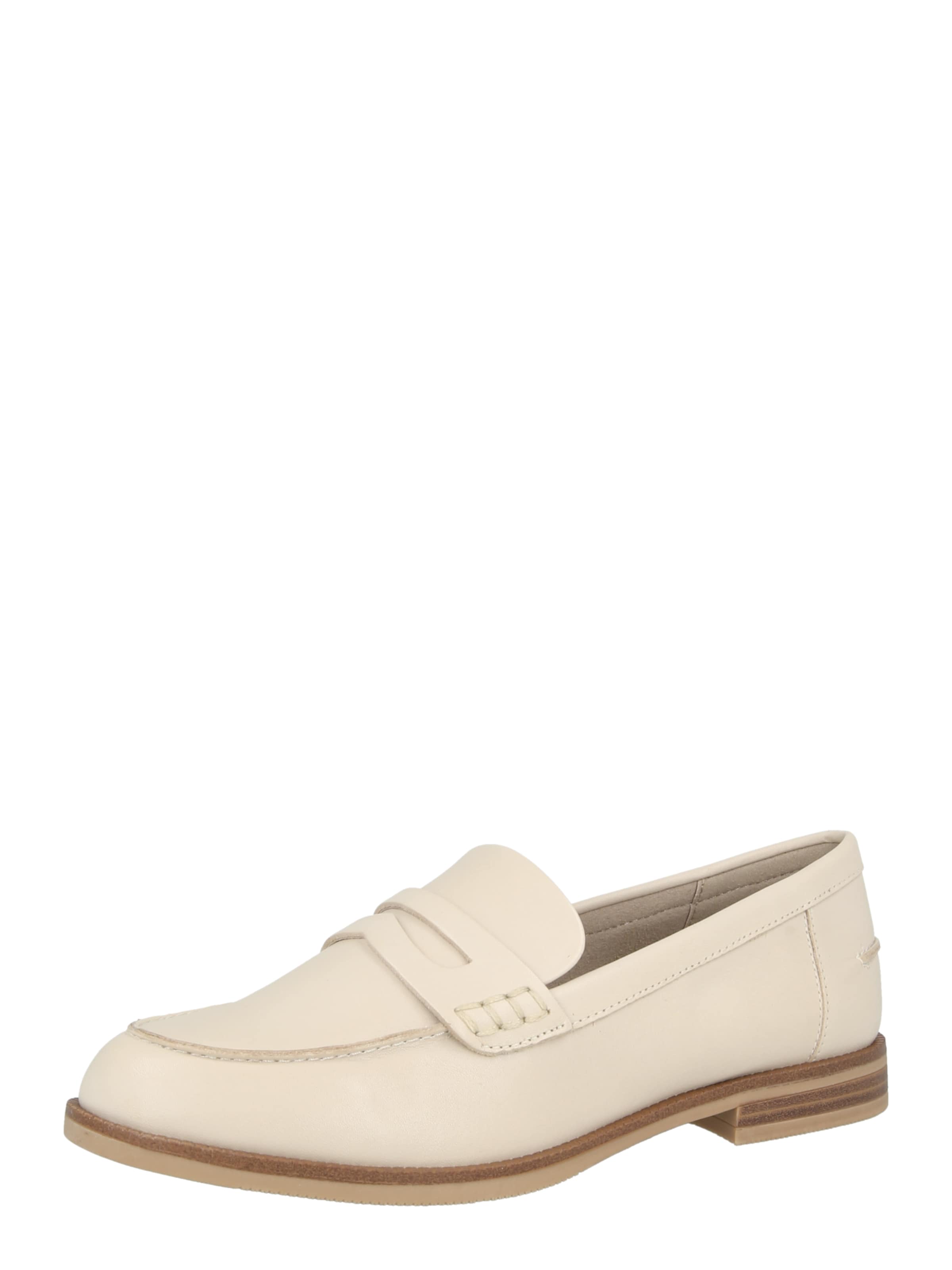 CAPRICE Chaussure basse en blanc cassé, Vue avec produit