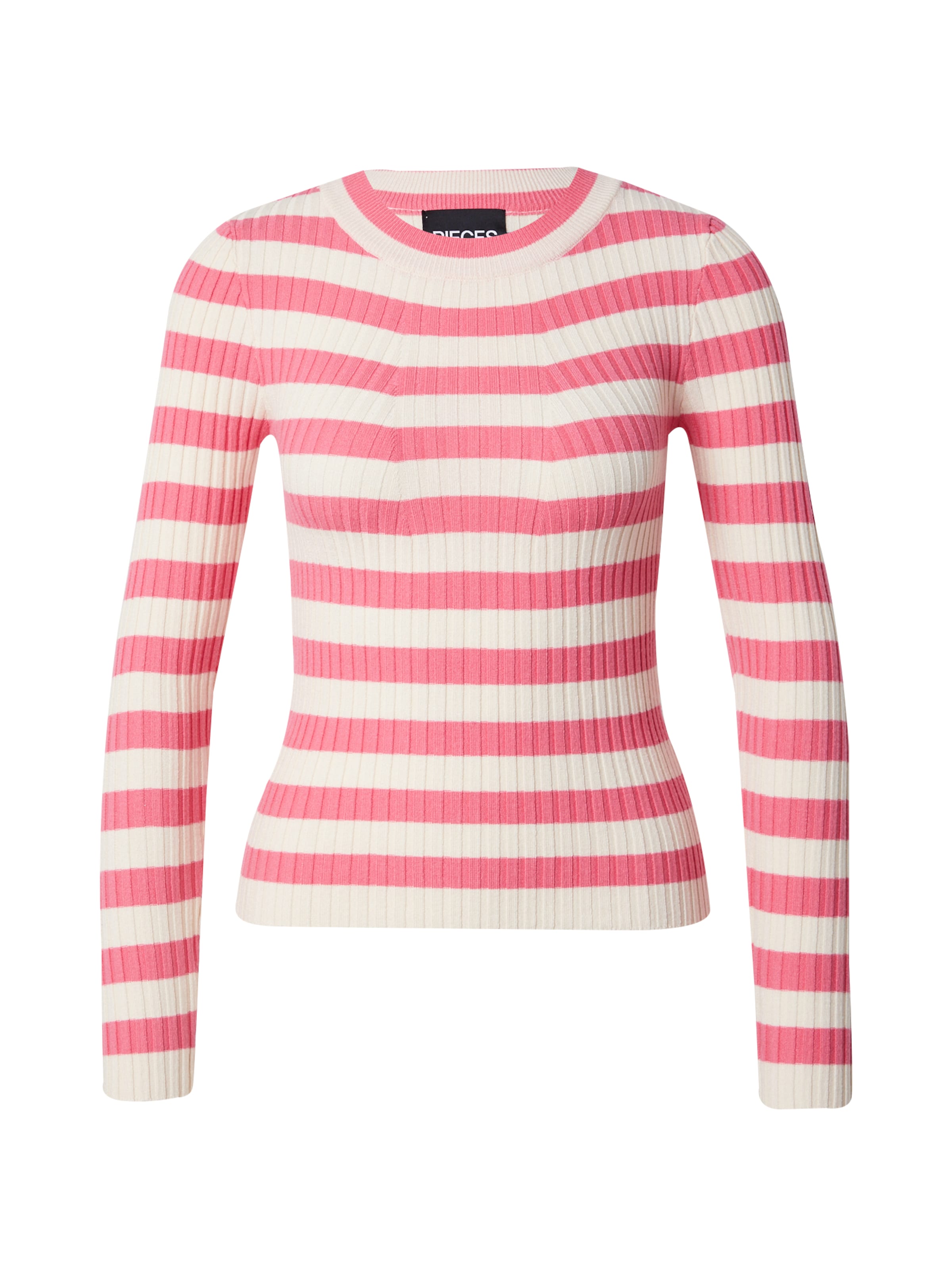 Pull-over 'Crista' PIECES en rose : devant