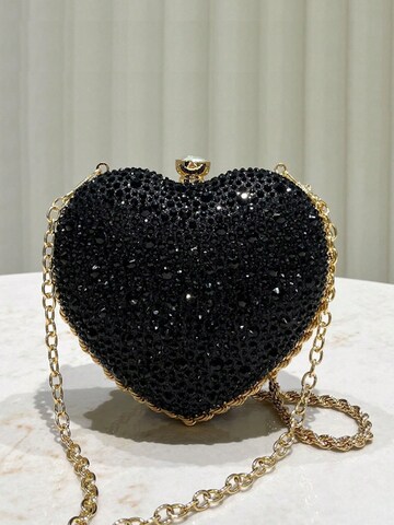 Tomshop24-7 Clutch 'Herz' in Black