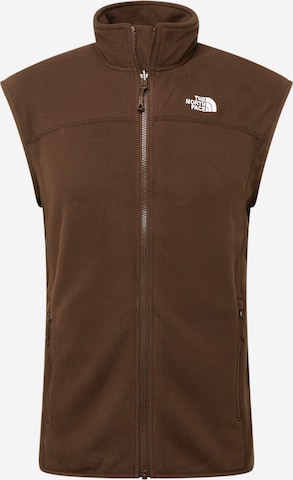 Gilet sportivo 'Glacier' di THE NORTH FACE in marrone: frontale