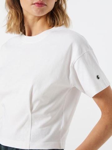 Champion Reverse Weave - Camiseta en blanco