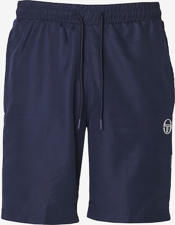 Sergio Tacchini Sportshorts 'ALETTONE' in Blau: Vorderseite