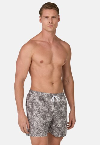 Boggi Milano Swimming shorts in Grey: front