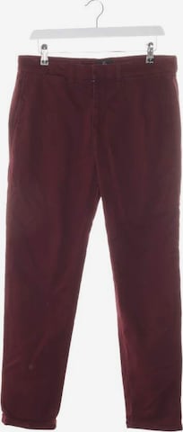 Fay Pants in 33 in Red: front