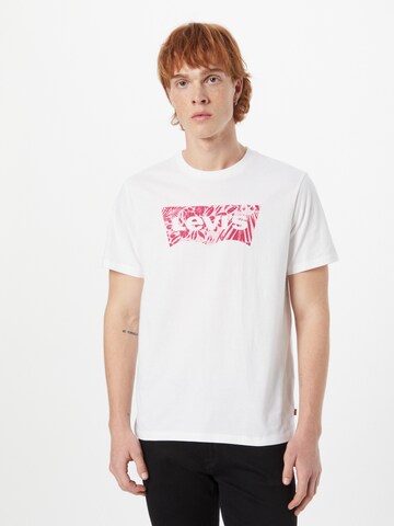 LEVI'S ® Regular Shirt 'Graphic Crewneck Tee' in Grau: Vorderseite