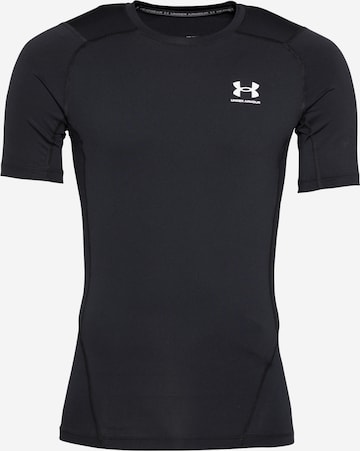 UNDER ARMOUR Functioneel shirt in Zwart: voorkant