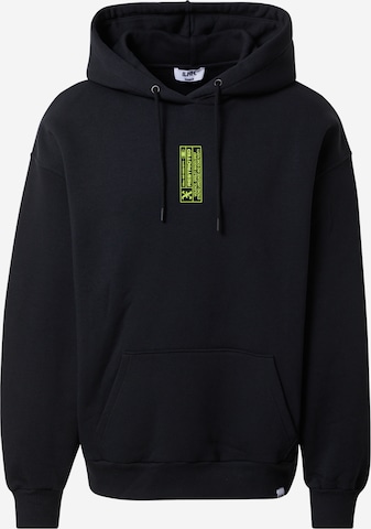 ILHH Sweatshirt 'Nico' in Zwart: voorkant