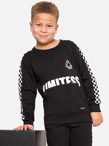 Threadboys Sweatshirt 'Limit' in Zwart