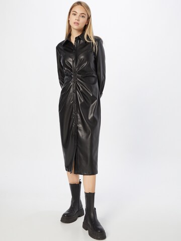 VERO MODA Shirt Dress 'Solanora' in Black: front