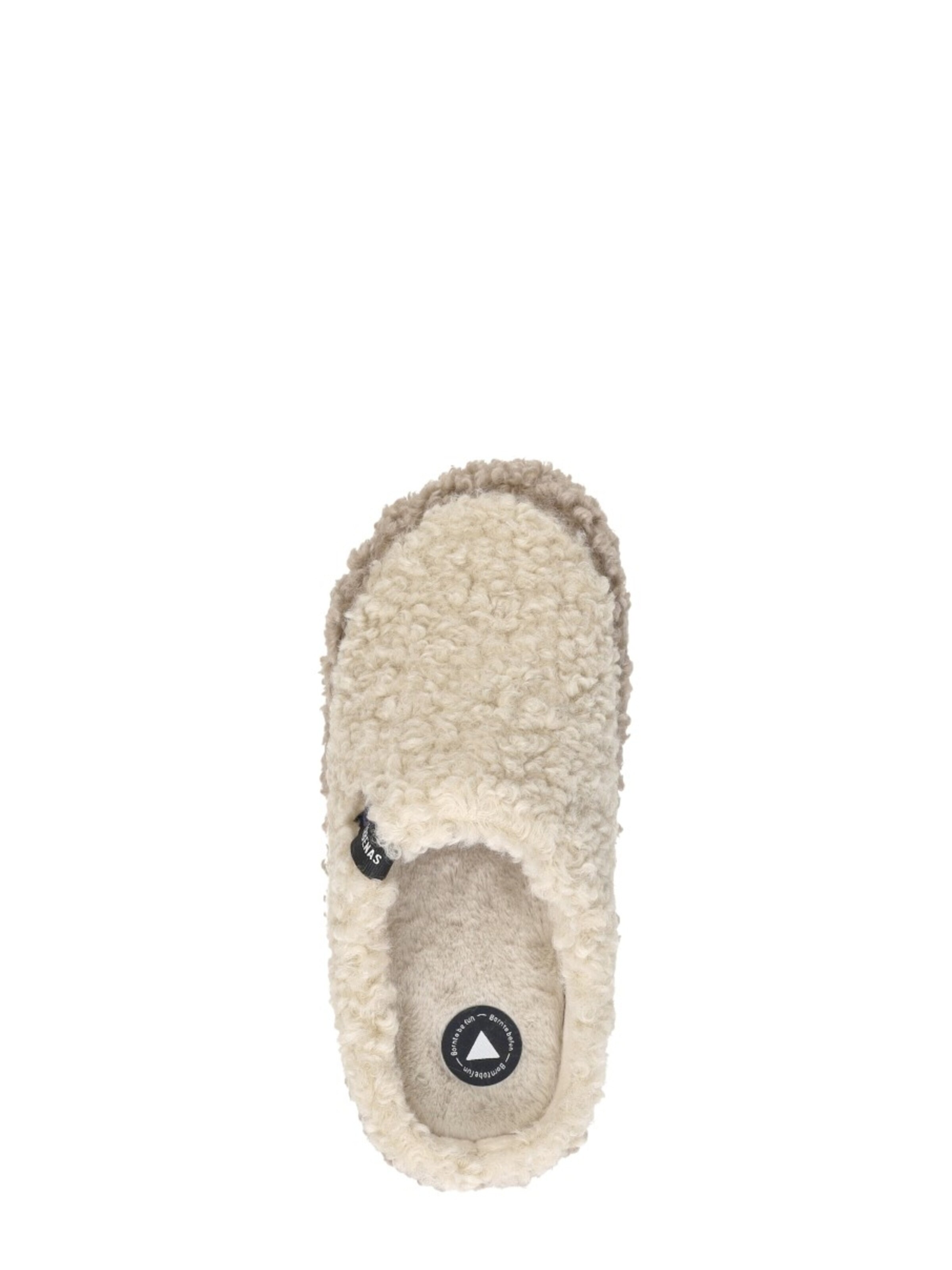 VERBENAS Huisschoenen 'Yuma Curly' in Beige