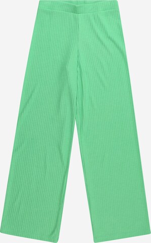 KIDS ONLY Wide leg Broek 'NELLA' in Groen: voorkant