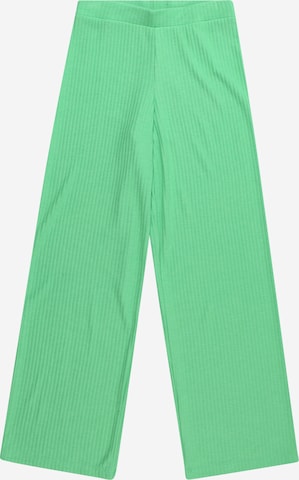Wide leg Pantaloni 'NELLA' di KIDS ONLY in verde: frontale