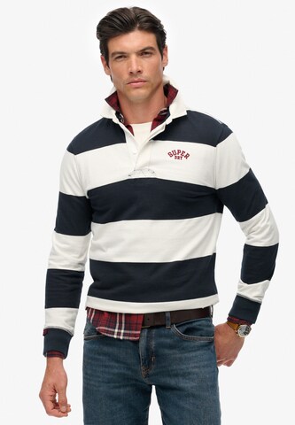 T-Shirt Superdry en bleu : devant