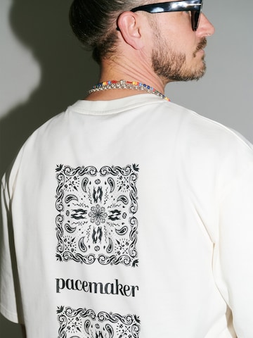 T-Shirt 'Malte' Pacemaker en blanc
