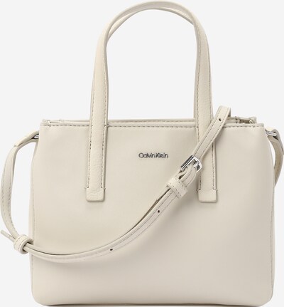 Calvin Klein Ročna torbica | svetlo siva / srebrna barva, Prikaz izdelka