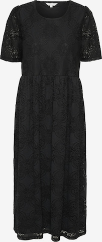 Robe de cocktail CULTURE en noir : devant