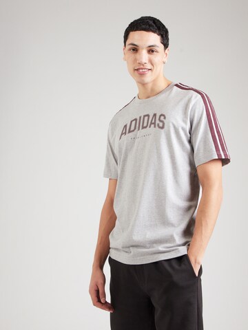 ADIDAS SPORTSWEAR Funktionsshirt 'COLLEG' in Grau: Vorderseite