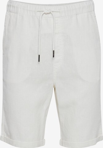 !Solid Regular Pants in White: front