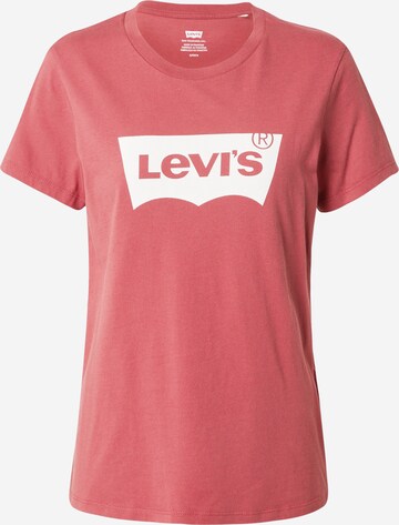LEVI'S ® Shirt 'The Perfect Tee' in Rood: voorkant