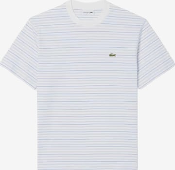 T-Shirt LACOSTE en bleu : devant