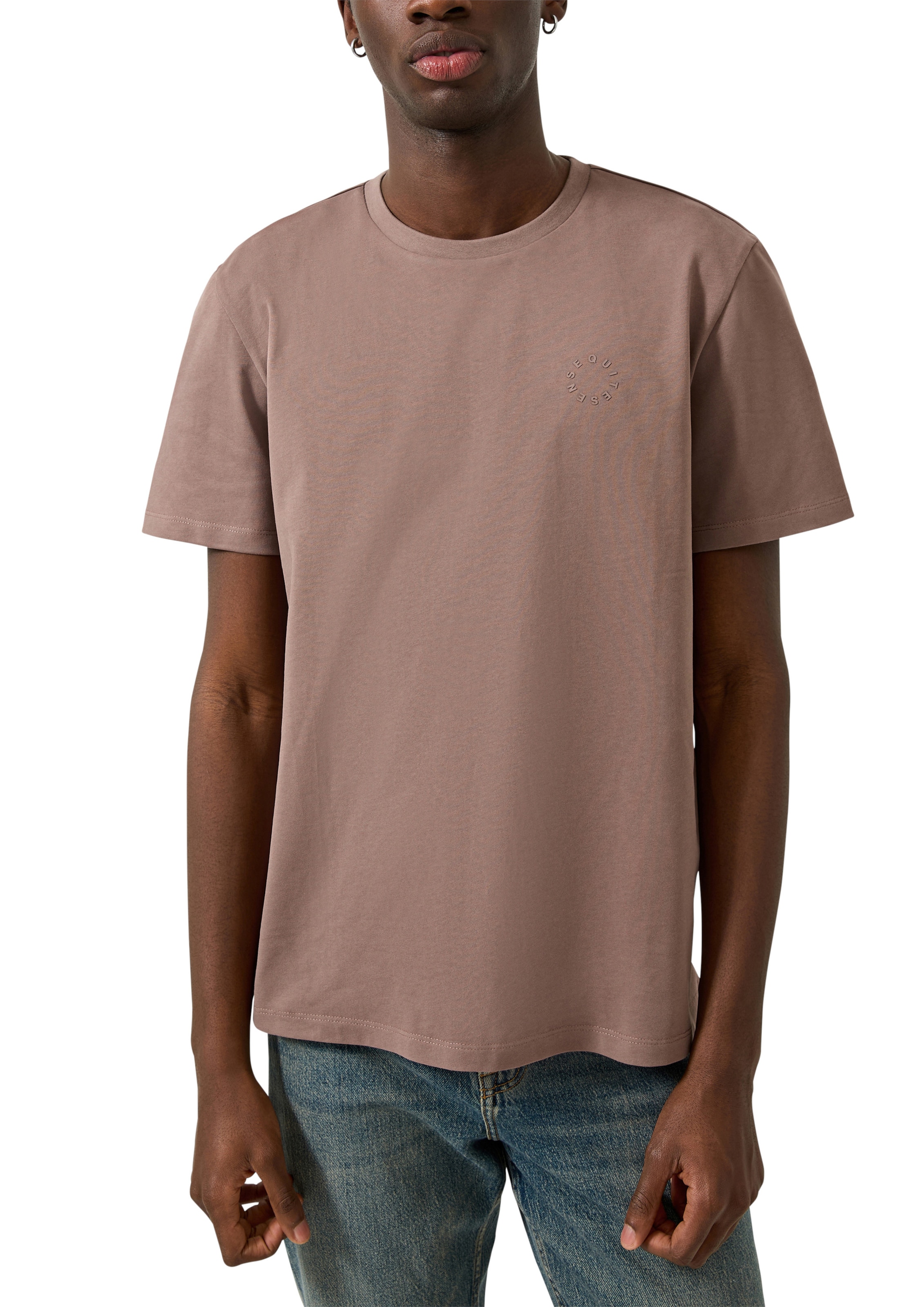 T-Shirt QS en marron