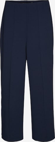 Wide Leg Pantalon à plis 'BECKY' VERO MODA en bleu : devant