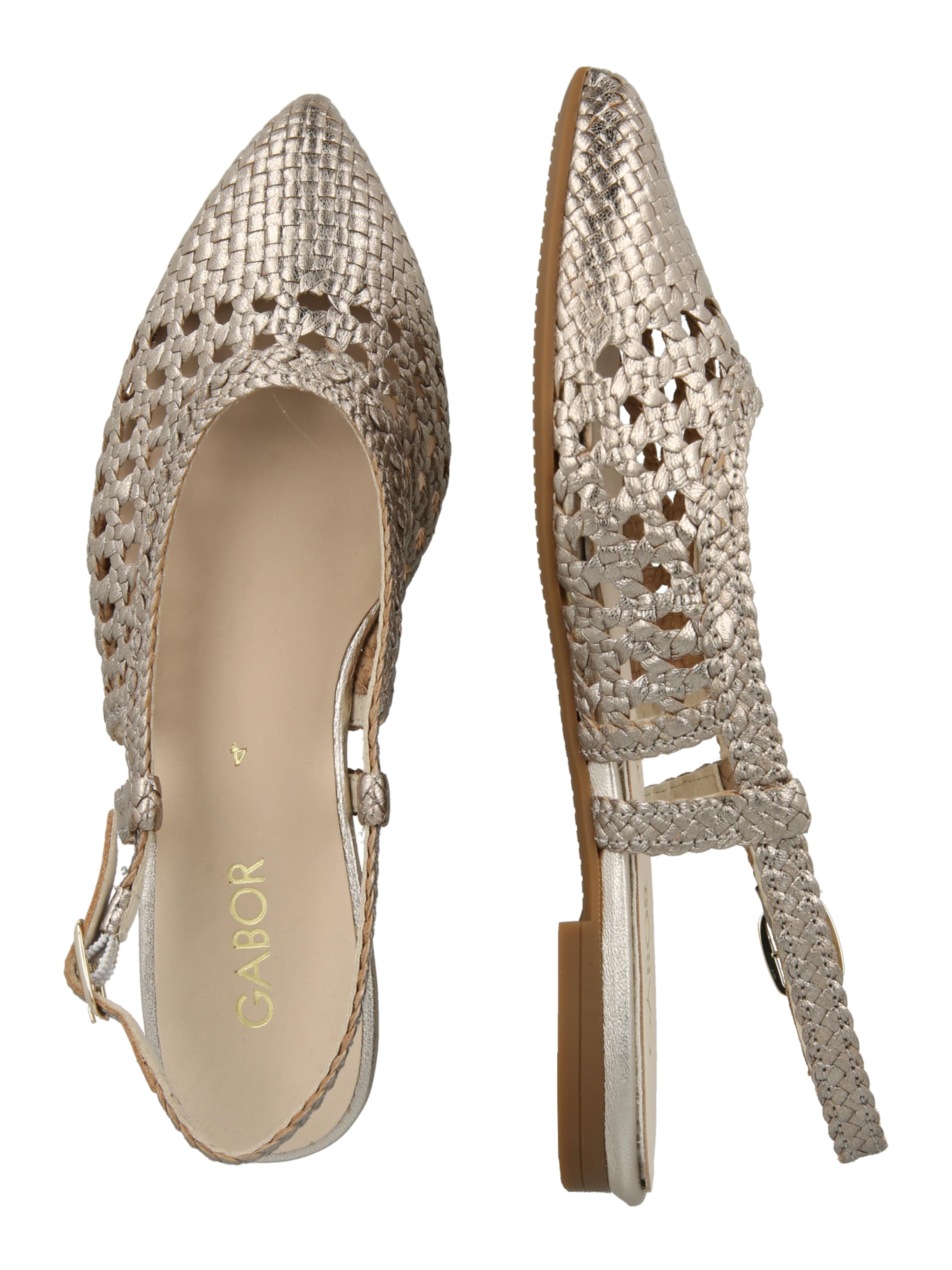 Ballerina con cinturino di GABOR in beige