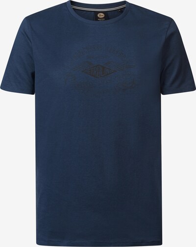 Petrol Industries Shirt in de kleur Donkerblauw / Zwart, Productweergave