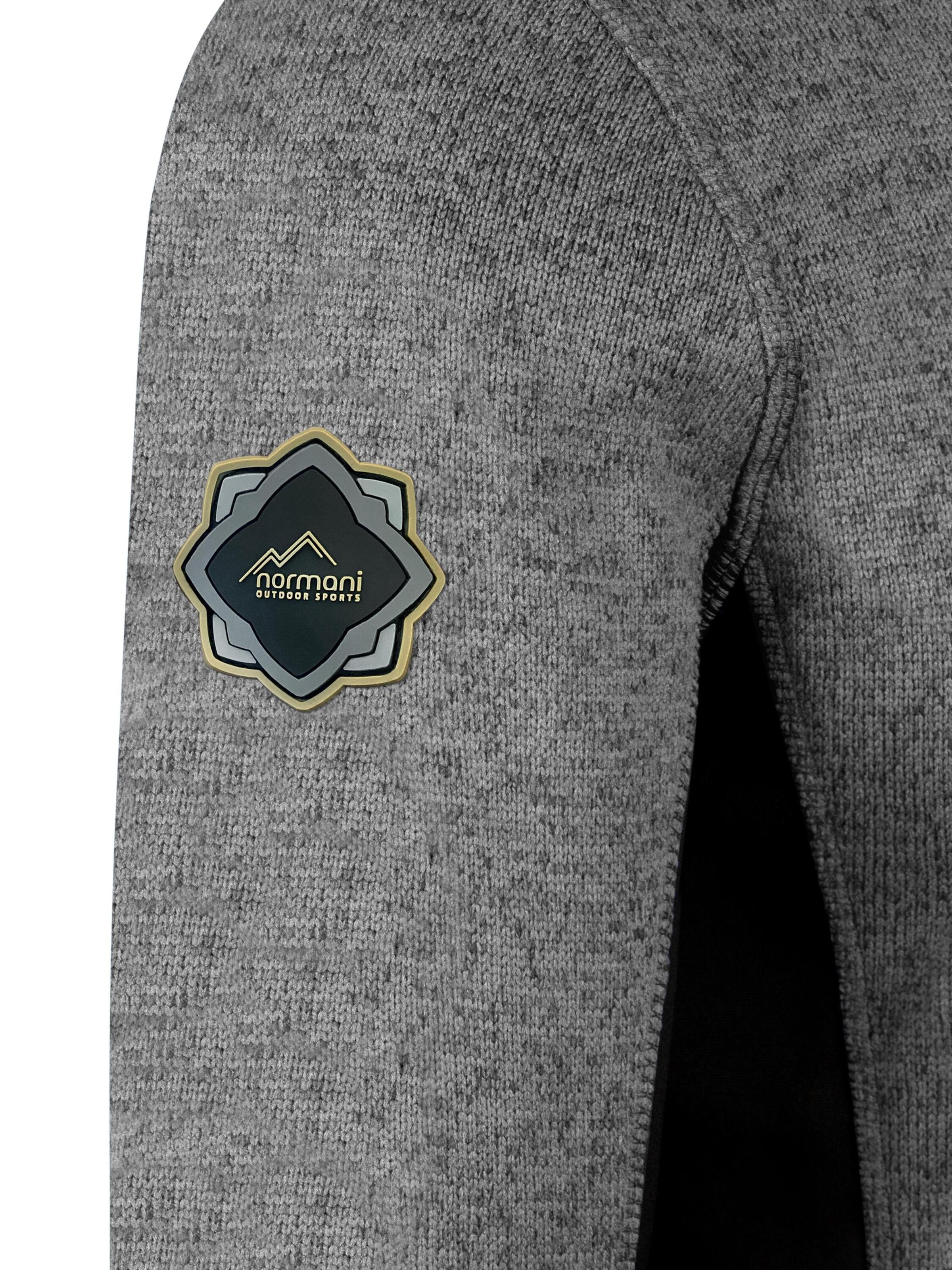 normani Functionele fleece jas 'Pukaskwa' in Grijs