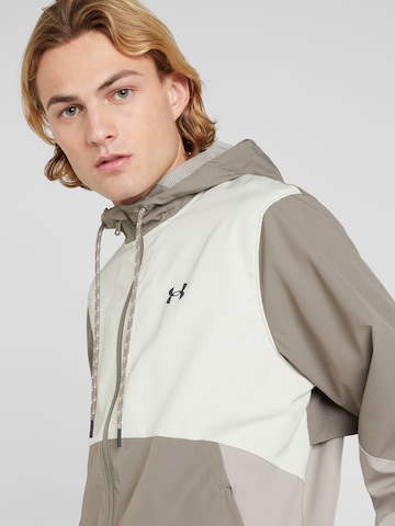 Veste de sport 'Legacy' UNDER ARMOUR en gris