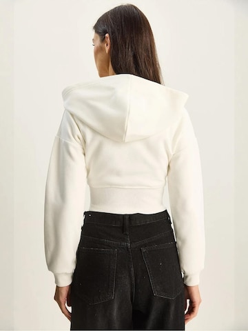 Giacca di felpa di Bianco Lucci in bianco