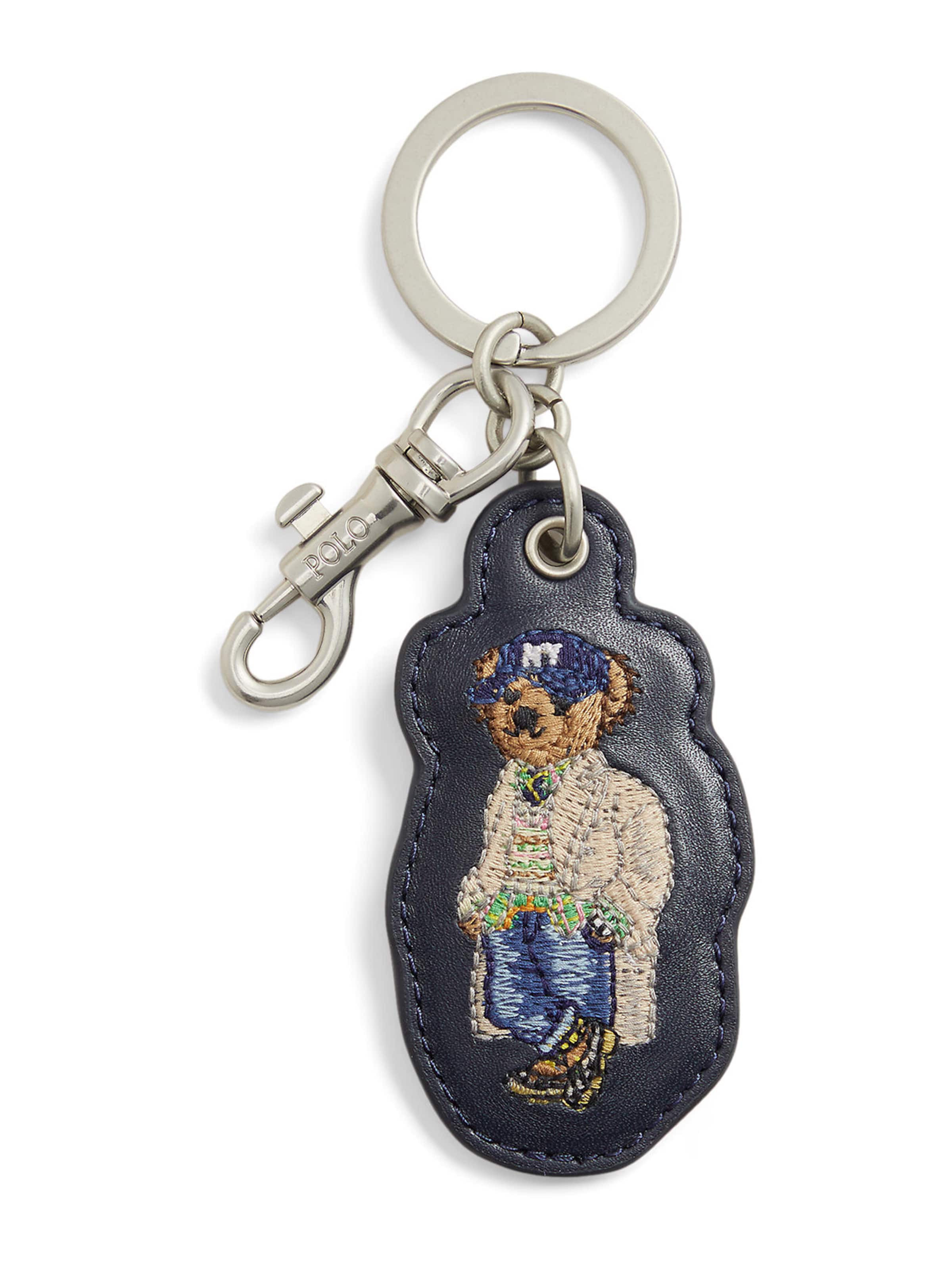 Portachiavi di Polo Ralph Lauren in blu: frontale